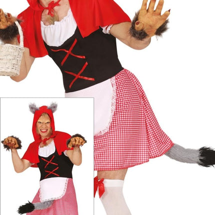 Roodkapje Kostuum Heren - Partywinkel - 8434077860991
