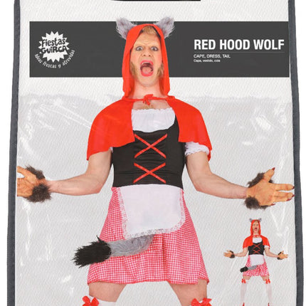 Roodkapje Kostuum Heren - Partywinkel - 8434077860991