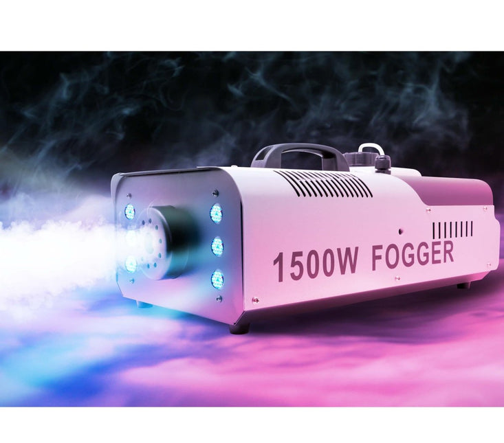 Rookmachine Met Licht En Bediening 1500W van Fiestas Guirca koop je bij Partywinkel