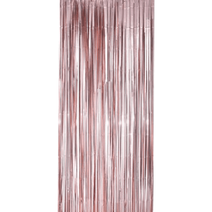 Rose Gouden Deurgordijn Folie 2,4m van WeFiesta koop je bij Partywinkel