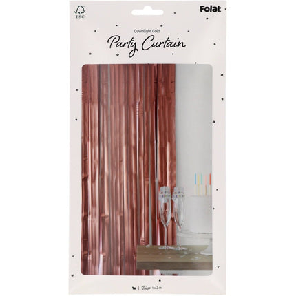 Rose Gouden Deurgordijn Mat 2m van Folat koop je bij Partywinkel