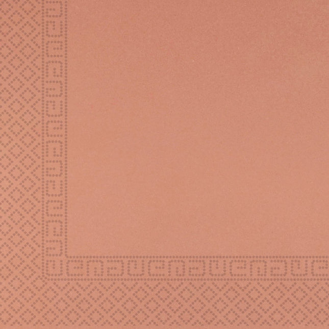 Rose Gouden Servetten 3 Laags 33cm 20st van Procos koop je bij Partywinkel