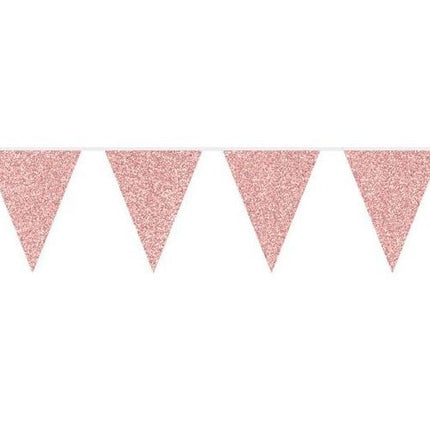 Rose Gouden Slingers Glitter 6m van WeFiesta koop je bij Partywinkel