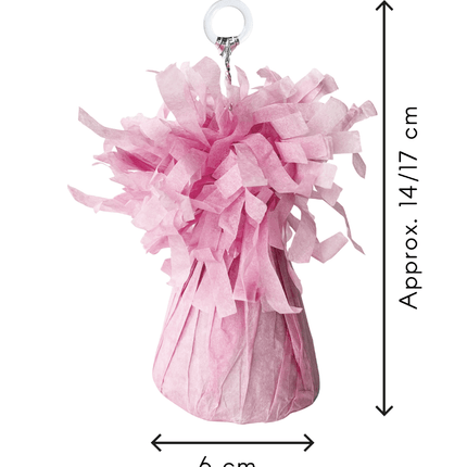 Roze Ballon Gewicht Pastel 160gr - Partywinkel - 8716764255991