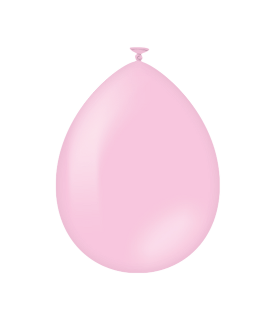 Roze Ballonnen Babypink 30cm 50st - Partywinkel - 8716764243486