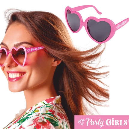 Roze Bril Party Girls - Partywinkel - 8434077270455