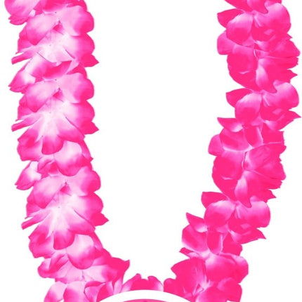 Roze Hawaii Krans Party Girls - Partywinkel - 8434077312056