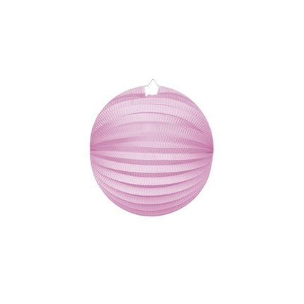 Roze Lampion 25cm van WeFiesta koop je bij Partywinkel