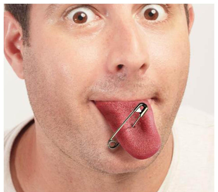 Roze Nep Tong 6cm van Fiestas Guirca koop je bij Partywinkel