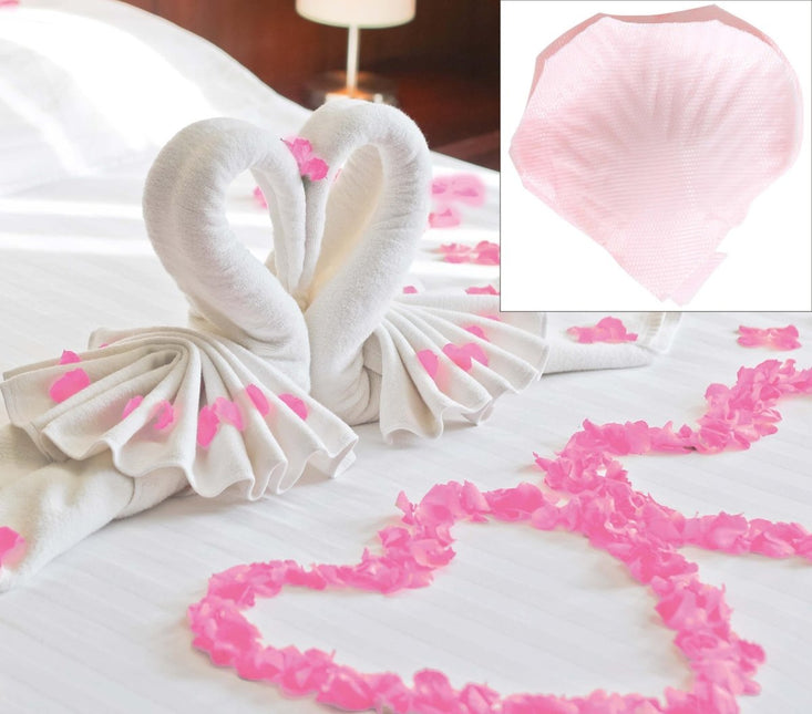 Roze Rozenblaadjes Zak 100st - Partywinkel - 8434077140253