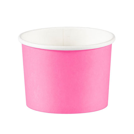 Roze Snackbakje 6,4cm 8st van Creative Converting koop je bij Partywinkel