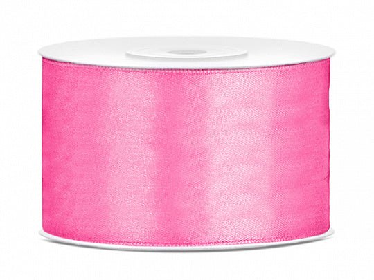 Satijn Lint Roze 38mm 25m van Partydeco koop je bij Partywinkel