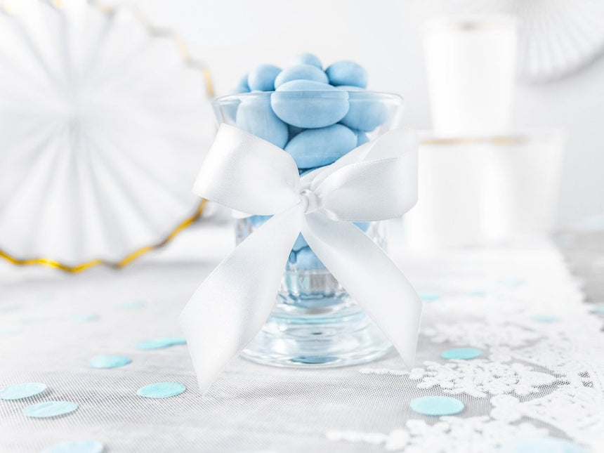 Satijn Lint Wit 25mm 25m van Partydeco koop je bij Partywinkel