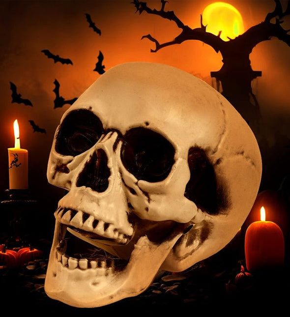 Schedel met Beweegbare Kaak 12cm van Widmann koop je bij Partywinkel