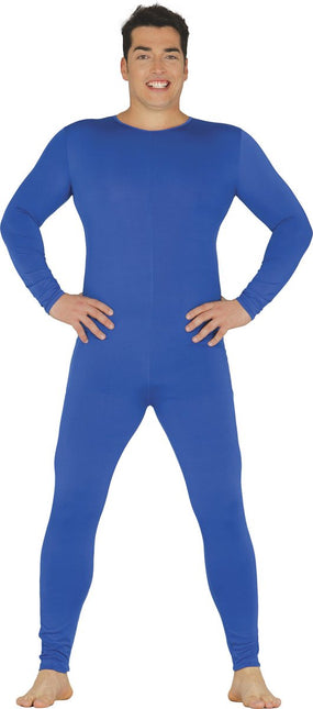 Second Skin Pak Kostuum Blauw Heren van Fiestas Guirca koop je bij Partywinkel