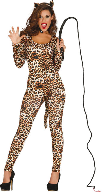 Second Skin Pak Luipaard Dames van Fiestas Guirca koop je bij Partywinkel