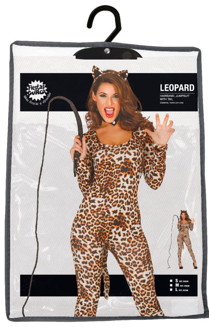 Second Skin Pak Luipaard Dames van Fiestas Guirca koop je bij Partywinkel