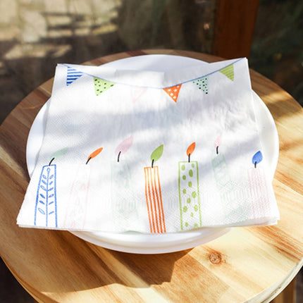 Servetten Happy Birthday 33cm 20st van Folat koop je bij Partywinkel