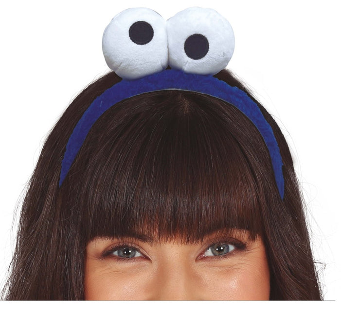 Sesamstraat Haarband Koekiemonster - Partywinkel - 8434077165126