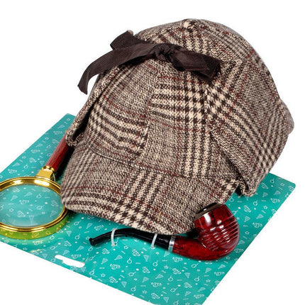 Set detective (pet/pijp/vergrootglas) van Wilbers & Wilbers koop je bij Partywinkel