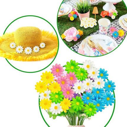 Set Van 20 Decoratieve Madeliefjes van Widmann koop je bij Partywinkel