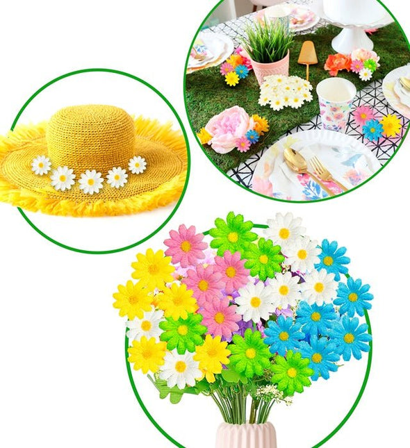 Set Van 20 Decoratieve Madeliefjes van Widmann koop je bij Partywinkel