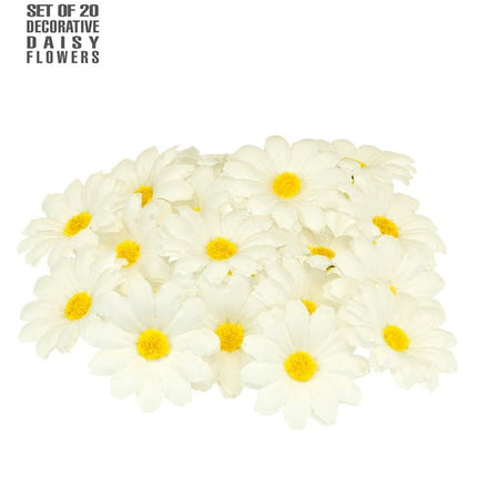 Set Van 20 Decoratieve Madeliefjes van Widmann koop je bij Partywinkel