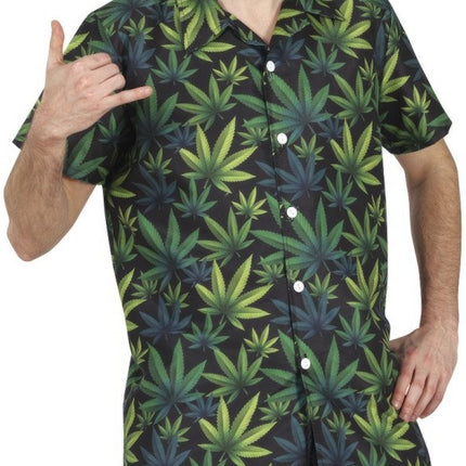 Shirt Heren Marijuana van Fiestas Guirca koop je bij Partywinkel