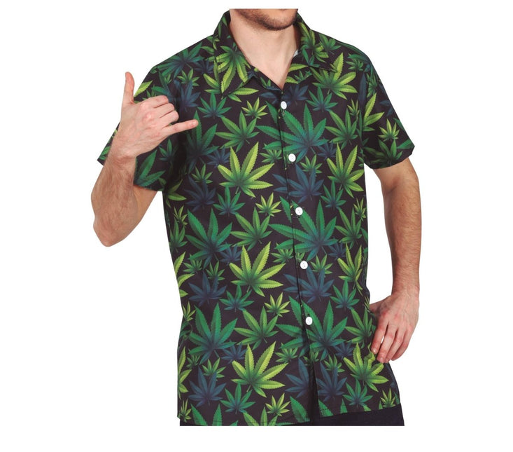 Shirt Heren Marijuana van Fiestas Guirca koop je bij Partywinkel
