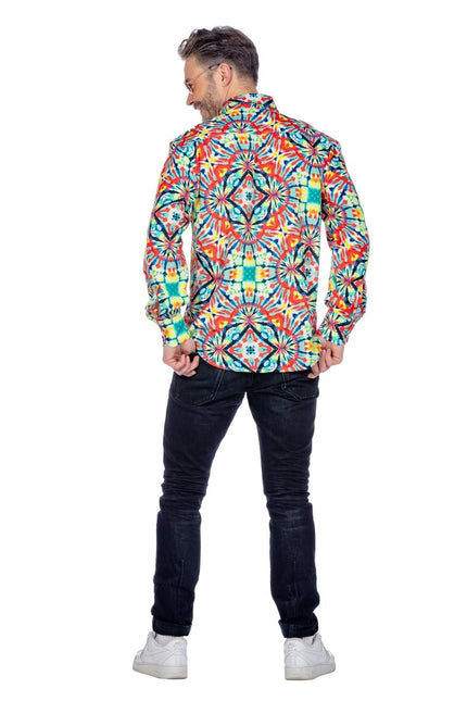 Shirt hippie (V) - Partywinkel - 8720059076703