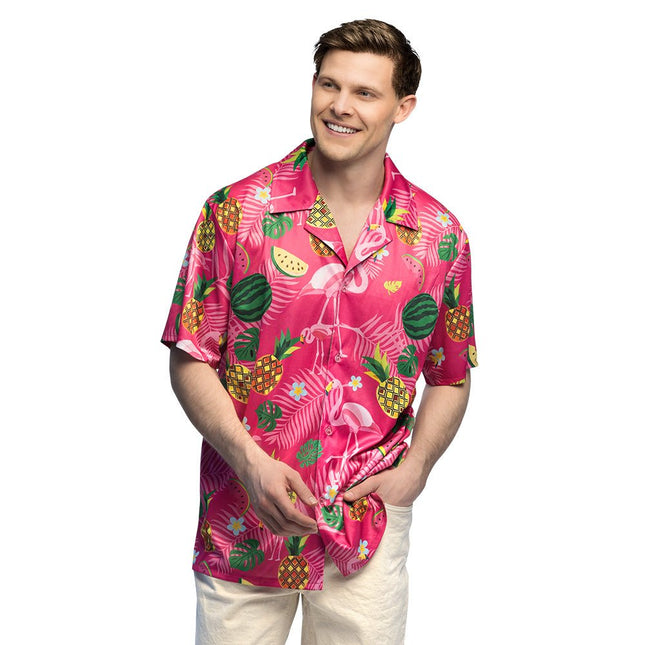 Shirt Summer flamingo van Boland koop je bij Partywinkel