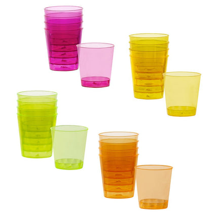 Shotglaasjes Neon 20st van Boland koop je bij Partywinkel