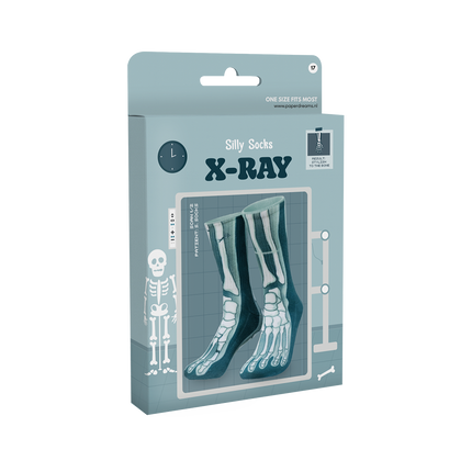 Śmieszne skarpetki X-Ray