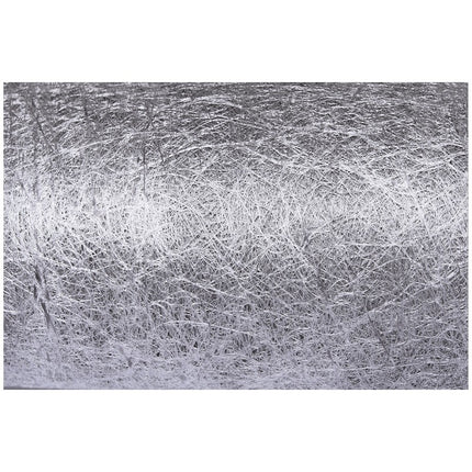 Srebrny bieżnik na stół Gloss 10M 30cm