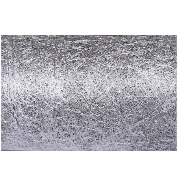 Srebrny bieżnik na stół Gloss 10M 30cm