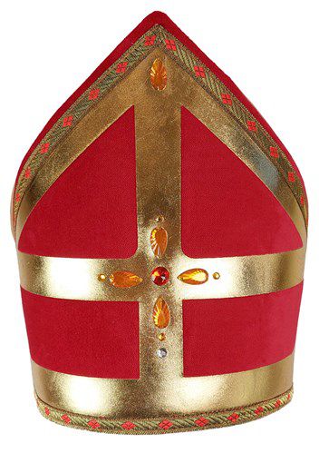 Sinterklaas Miter Velvet