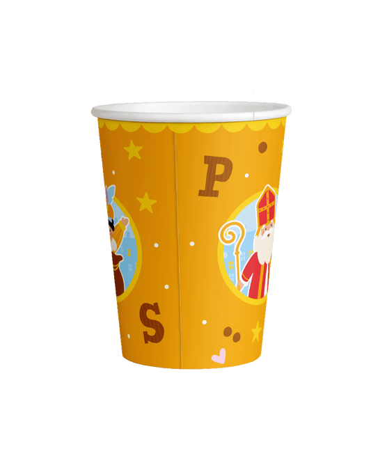 Sinterklaas Bekers 8st - Partywinkel - 8716764244476