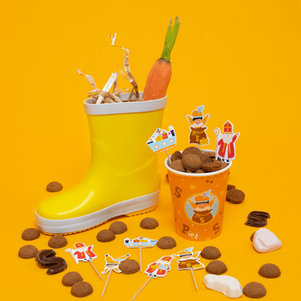 Sinterklaas Bekers 8st - Partywinkel - 8716764244476