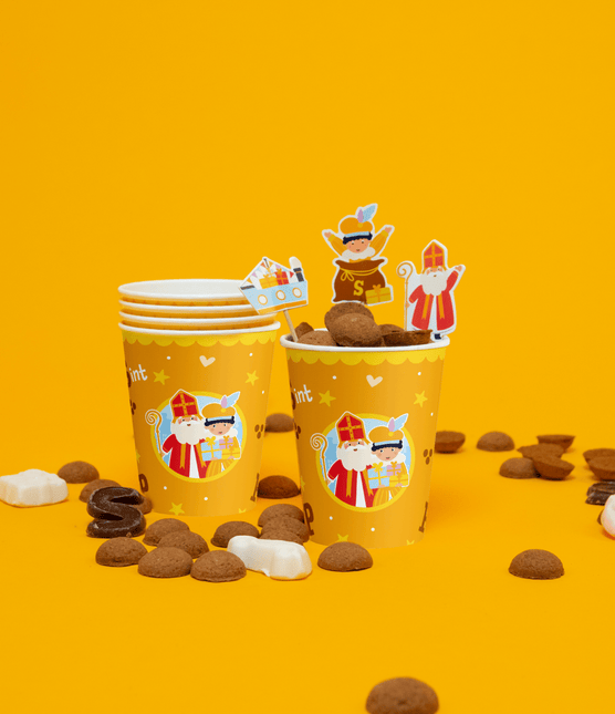 Sinterklaas Bekers 8st - Partywinkel - 8716764244476