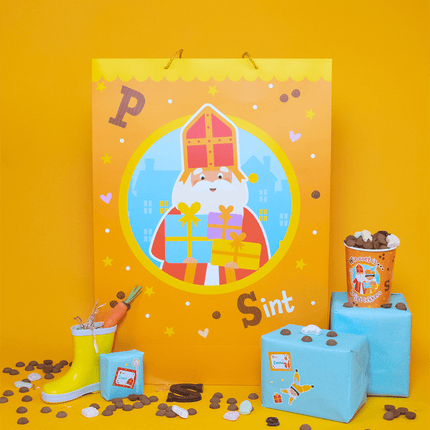 Sinterklaas Cadeautas 75cm - Partywinkel - 8716764245374