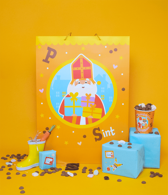 Sinterklaas Cadeautas 75cm - Partywinkel - 8716764245374