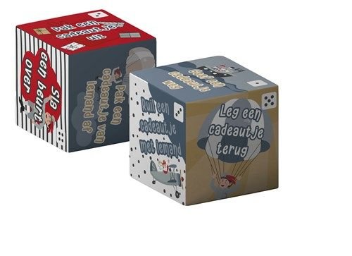 Sinterklaas Dobbelsteen 12cm - Partywinkel - 8711319399168