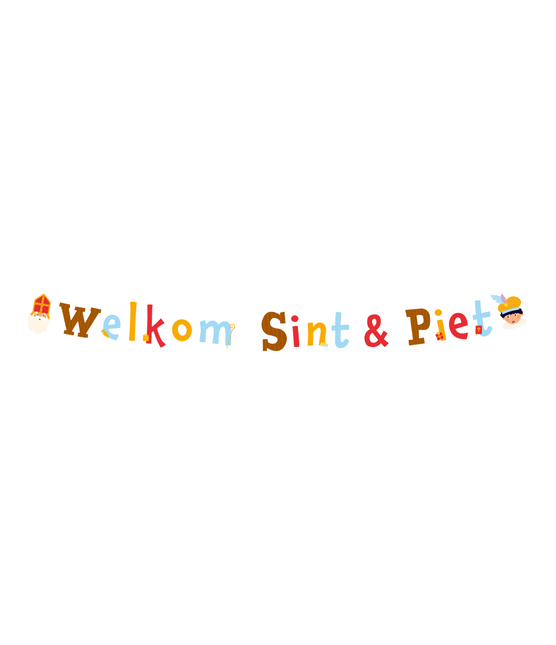 Sinterklaas Letterslinger 1,5m - Partywinkel - 8716764244599