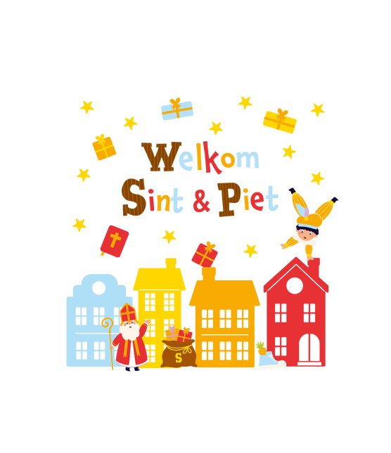 Sinterklaas Raamstickers - Partywinkel - 8716764247989