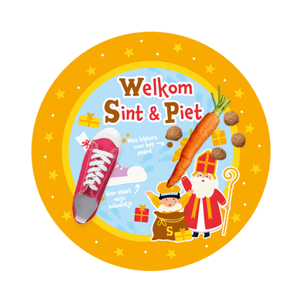 Sinterklaas Schoenzetmat 50cm - Partywinkel - 8716764245282