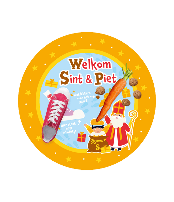Sinterklaas Schoenzetmat 50cm - Partywinkel - 8716764245282