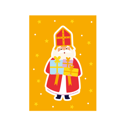 Sinterklaas Verlanglijstjes 16cm 6st - Partywinkel - 8716764245312