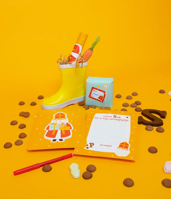 Sinterklaas Verlanglijstjes 16cm 6st - Partywinkel - 8716764245312