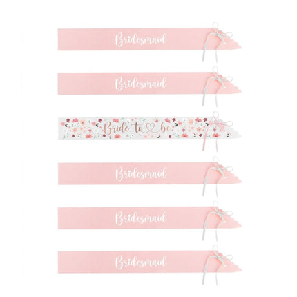 Sjerp Bride To Be 76cm 6st van Partydeco koop je bij Partywinkel
