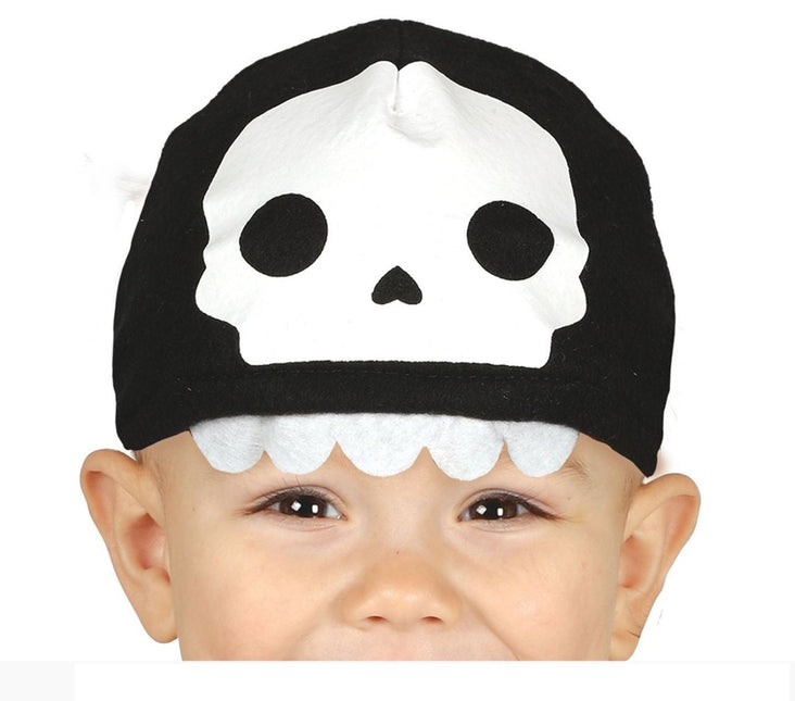 Skelet Halloween Kostuum Baby Zwart Wit van Fiestas Guirca koop je bij Partywinkel